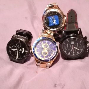 Bundle of watches and a super man